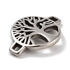 Tarnish Resistant 304 Stainless Steel Tree of Life Links STAS-L274-014P-2
