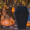 1Pc Coffin Shaped Velvet Jewelry Storage Boxes DARK-BBC0001-01-5