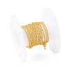 Brass Cable Chains CHC-O001-11G-4