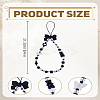 1Pc Acrylic Beaded Mobile Straps for Women AJEW-LP0004-51-2