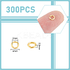 300Pcs 304 Stainless Steel Open Jump Rings STAS-UN0061-02G-01-3