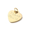 Mother's Day 304 Stainless Steel Pendants STAS-B102-09B-G-2