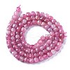 Natural Pink Tourmaline Beads Strands G-E560-A23-2