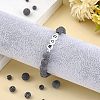 4 Strands 4 Style Unwaxed Natural Lava Rock Bead Strands G-OC0002-85-6