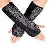 Elastic String with Plastic Glitter Oversleeve AJEW-WH20080-42A-1
