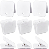 Square Acrylic Self-Adhesive Hanging Spring Clips AJEW-WH20011-56C-1