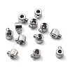 304 Stainless Steel Crimp Beads STAS-L216-51P-1