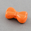 Opaque Acrylic Bow Beads SACR-S024-06-2