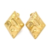 Ion Plating(IP) 304 Stainless Steel Stud Earrings EJEW-H013-25G-1