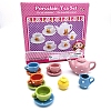 7Pcs Porcelain Tea Set Miniature Ornaments PW-WG66AC7-01-3