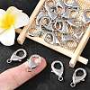 SHEGRACE Brass Lobster Claw Clasps XGRPCP380-269P-5