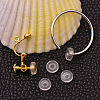 Comfort Silicone Pads for Screw Back Clip on Earrings LS-X-KY-E008-02-4