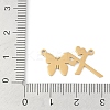 304 Stainless Steel Pendants STAS-L279-002G-X-3