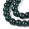 Opaque Solid Color Glass Beads Strands X-GLAA-T032-P6mm-24-4