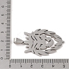 Non-Tarnish 201 Stainless Steel Pendants STAS-A094-04D-P-3