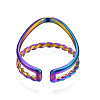 Double Line Cuff Rings RJEW-N038-021-3