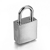 Rectangle Alloy Padlock Mini Lock with Key PALLOY-H191-02P-2