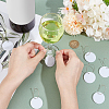 50Pcs Acrylic Round Sheet Pendants DIY-BC0014-03A-3