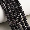 Faceted Dyed Natural White Jade Beads Strands GG-CBAE966-01A-A-1