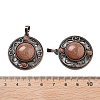 Synthetic Goldstone Pendants G-Q158-03A-R16-3