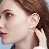 304 Stainless Steel Stud Earring Findings EJEW-SP0001-17G-5