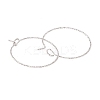 316 Surgical Stainless Steel Hoop Earrings Findings STAS-D183-02P-02-2