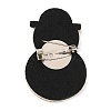 Christmas Theme PU Leather Brooch LS-JEWB-C004-01D-2