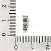 304 Stainless Steel Cup Pearl Peg Bails Pin Pendants STAS-D013-03A-P-3