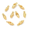 SHEGRACE Brass Shell Shape Charms XGR0171G-103G-2