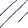 Round Waxed Polyester Thread String YC-D004-02E-028-3