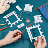 8Pcs PVC Sewing Rulers DIY-NB0012-39-3