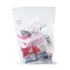18 Colors Transparent Glass Beads FGLA-JQ0001-02-4mm-4