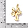 Brass Enamel Pendants KK-Z124-01G-02-3