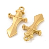 Ion Plating(IP) 304 Stainless Steel Pendants STAS-N103-134G-2