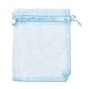 Organza Gift Bags with Drawstring OP-R016-9x12cm-08-4