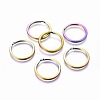 Ion Plating(IP) 304 Stainless Steel Split Key Rings STAS-G201-10A-M-1