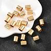 SHEGRACE Brass Cord Ends XGRPCP425-267G-4