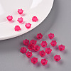 Transparent Acrylic Beads Caps PL543-12-7