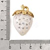 304 Stainless Steel Acrylic Pendants STAS-E549-03G-01-3
