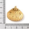 304 Stainless Steel Pendants STAS-B093-30G-02-3