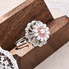Dasiy Rotatable Open Cuff Rings for Women LS-RJEW-C118-06P-2