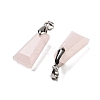 Natural Mixed Stone Faceted Pendants G-F774-02-3