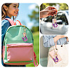 Resin Butterfly Pendant Keychains KEYC-TAC0034-03U-7