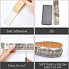 2Pcs Foam 3D Self-Adhesive Waterproof Wallpaper Border DIY-GF0010-19I-6