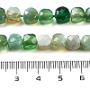 Natural Agate Dyed Beads Strands G-H028-A08-03-5