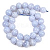 Natural Blue Lace Agate Beads Strands G-D106-A01-12mm-3