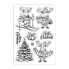 Summer Theme PVC Plastic Clear Stamps DIY-WH0631-0388-8