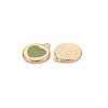 Brass Enamel Charms KK-S356-668G-NF-3