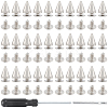 100 Bags Alloy Spiked Cone Rivets for Bag Decoration FIND-CL0002-06P-7