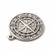 Non-Tarnish 304 Stainless Steel Pendants STAS-P322-16P-3